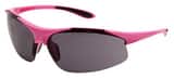 ERB Safety Ella Plastic Safety Glass with Pink Frame and Grey Lens E18619 at Pollardwater