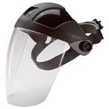 ERB Safety Ratchet Headgear Shield in Black E15160 at Pollardwater