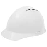 ERB Safety Americana® Size 6.5-8 Plastic Vented Hard Hat in White E19451 at Pollardwater
