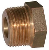 A.Y. McDonald 5/8 x 3/4 in. Meter Brass Adapter Coupling Lead Free M710J13 at Pollardwater