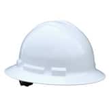Radians Quartz™ Full Brim Hard Hat with Ratchet Suspension White RQHR6WHITE at Pollardwater