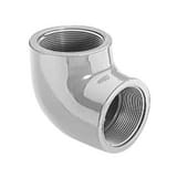 1/4 in. Threaded Straight Schedule 80 PVC 90 Degree Elbow S808002 at Pollardwater