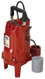 Liberty Pumps PRG Series 2 in. 1 hp Submersible Grinder Pump with Piggyback Tether Float LPRG101A at Pollardwater