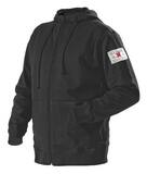 Blaklader Full-Zip Hooded Sweatshirt Black Medium B365610609900M at Pollardwater