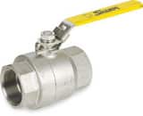 3 NPT Female Inline Two Piece Smith-Cooper International 172 2000 Series Carbon Steel Ball Valve Lever Handle