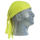 ERB Safety High-Visibility Doo Rag Mesh Knit Cap Headwraps in Lime E61285 at Pollardwater