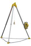 Guardian Arc-O-Pod 60 ft. 310 lb. capacity 90 in. Aluminum Rescue and Retrieval System Kit Tripod G20004 at Pollardwater