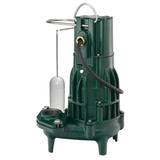 Zoeller Waste-Mate 3 in. 1/2 HP High Head Submersible Sewage Pump Z2920001 at Pollardwater