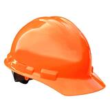 Radians Cap Style Hard Hat with Ratchet Suspension Hi-Viz Orange RGHR6ORANGEHV at Pollardwater
