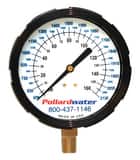 Thuemling Industrial Products 3-1/2 x 1/4 in. MNPT 160 psi Brass and Stainless Steel Pressure Gauge T6107134 at Pollardwater