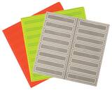 Safety Flag Reflective 1 x 4 in. Tape Fluorescent White/Silver 16 Peel Off Strips S6801W at Pollardwater
