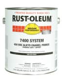 Rust-Oleum® V7400 System Silver Gray DTM Alkyd Enamel Paint 1 gal R245484 at Pollardwater