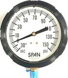 Thuemling Industrial Products 3-1/2 in. 150 psi Pressure Gauge T1541192 at Pollardwater