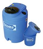 Peabody Engineering and Supply Gemini 23-1/2 in. 40 gal Polyethylene Dual Containment Tank Assembly in Blue P0114874 at Pollardwater