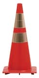 Work Area Protection Corporation 36 in. Heavy Traffic Cone with Reflective Collars 12 lb W36PVCH2CC at Pollardwater