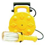 26W Fluorescent Work Light with Single Outlet in Yellow BSL8908 at Pollardwater