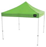 Allegro Industries 10 x 10 ft. Utility Canopy Shelter and Side Wall Kit in Hi-Viz Green A940310 at Pollardwater