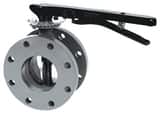 VAG USA Ductile Iron Flanged Buna-N Lever Handle Butterfly Valve V28012000046 at Pollardwater