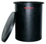 Chem-Tainer Industries 55 gal Polyethylene Brine Tank with Cover CTC2236HAAF at Pollardwater