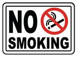 Accuform Signs 14 x 10 in. Aluminum Sign - NO SMOKING IN THIS AREA AMSMG502VA at Pollardwater