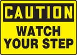 Accuform 10 x 14 in. Caution Watch Your Step Sign AMSTF661VP at Pollardwater