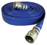 Abbott Rubber Co Inc 4 in. x 50 ft. Male Quick Connect x Female Quick Connect Polyurethane Potable Water Hose in Blue A1159400050CE at Pollardwater