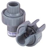Plast-O-Matic 1 in. Plastic Threaded Check Valve PCKM100EPPV at Pollardwater