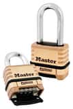 Master Lock 2-1/4 x 1-1/16 in. Brass Resettable Combination Padlock MAS1175 at Pollardwater