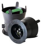 SW Services Debris Caps™ 5 to 5-1/2 in. Debris Cap with Green Handle and Locking Bracket SDC455GRLD4 at Pollardwater