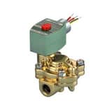 Asco Pneumatic Controls Series 8221 120VAC Solenoid Valve 5-5/8 in. Brass and Stainless Steel A8221G007 at Pollardwater