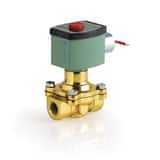 Asco Pneumatic Controls Red Hat® 8221 Series 1-1/2 in. NPTF Brass Solenoid Valve A8221G011 at Pollardwater
