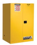 Justrite Sure-Grip® EX Classic Safety Cabinet Yellow 90 gal Self Close JUS899020 at Pollardwater