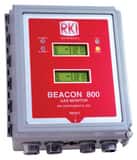 RKI Instruments Beacon™ 800 Eight Channel Wall Mount Controler RR722108RK at Pollardwater