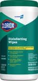 clorox 7 x 8英寸。白色Clo15949EA的消毒湿巾在Pollardwater