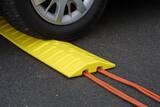 Eagle 72 in. Speed Bump Cable Guard in Yellow E1792 at Pollardwater