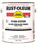 Rust-Oleum® V7400 System Safety Yellow DTM Alkyd Enamel Paint 1 gal R245479 at Pollardwater