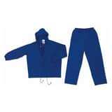 MCR Safety Challenger Series Blue 2-Piece Rainsuit With Hood Large R7032L at Pollardwater