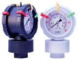 2-1/2 in. 160 psi 1/2 in. FNPT 2 Sided Seal Gauge with PVDF/PTEE I2VST160PSI at Pollardwater