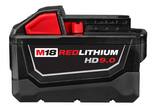 Milwaukee® M18™ RedLithium™ High Demand™ 18V 2.4 lb. Battery Pack M48111890 at Pollardwater