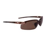 Crossfire ES5 Polycarbonate and TR90 Crystal Brown Frame Polarized Safety Glass with HD Brown Lens R291113 at Pollardwater