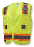 Radians Radwear™ XL Size Polyester Safety Vest in Hi-Viz Green RSV46GXL at Pollardwater