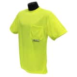 Radians Radwear™ XXL Size Safety T-Shirt in Hi-Viz Green RST11NPGS2X at Pollardwater