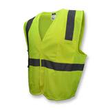 Radians Radwear™ XXXL Size Polyester Safety Vest in Hi-Viz Green RSV2GS3X at Pollardwater