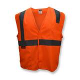 Radians Radwear™ L Size Polyester Safety Vest in Hi-Viz Orange RSV2OSL at Pollardwater
