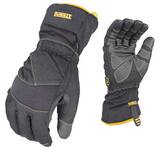 DEWALT XXL Size Nylon Covered Neoprene Knuckle Polyester Shell Insulated Work Gloves in Black RDPG750XXL at Pollardwater