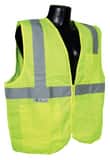 Radians Radwear™ M Size Polyester Safety Vest in Hi-Viz Green RSV2GSM at Pollardwater