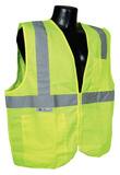 Radians Radwear™ Polyester Safety Vest in Hi-Viz Green RSV2GSM at Pollardwater