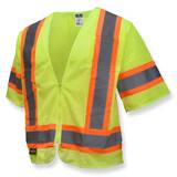 Radians Radwear™ XXXXL Size Polyester Safety Vest in Hi-Viz Green RSV223ZGM4X at Pollardwater