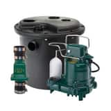 Zoeller Pump Co 9 ft. 3/10 hp 115V Plastic Sewage Pump System Z1050001 at Pollardwater