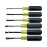 Klein Tools 1/4 - 9/16 in 9-1/2 in. Magnetic Nut Driver (6 Piece) K6356 at Pollardwater